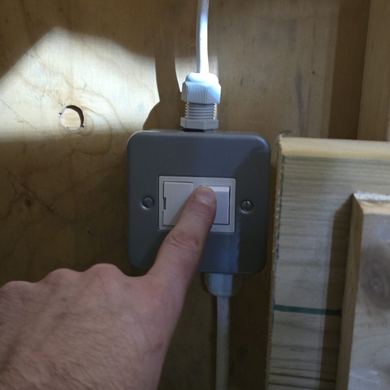 Isolate power and open the unit safely / MVHR filters cleaning guide