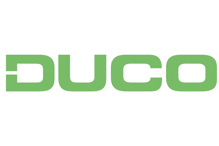 Logo DUCO bez tla irish ventilation,vent axia,heat recovery systems,DEAP,mechanical ventilation systems