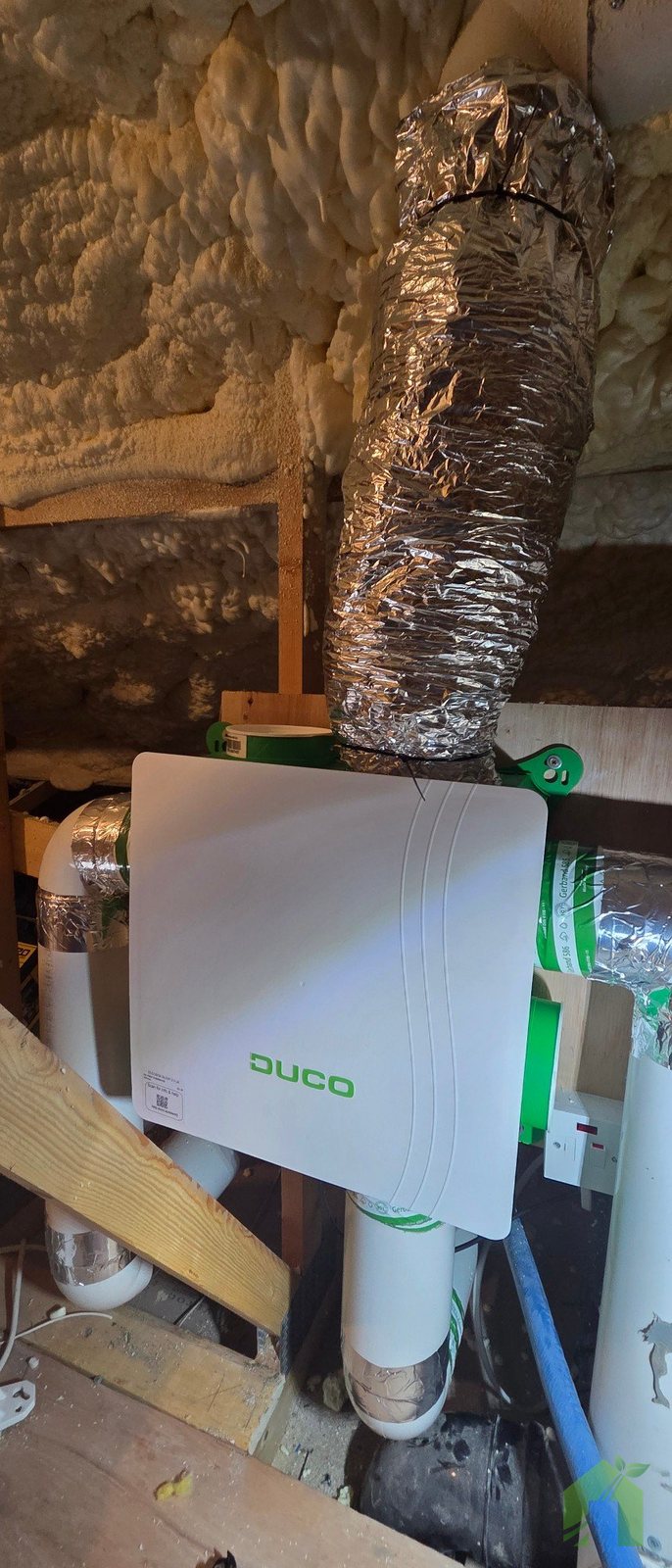 After: new DucoBox fitted